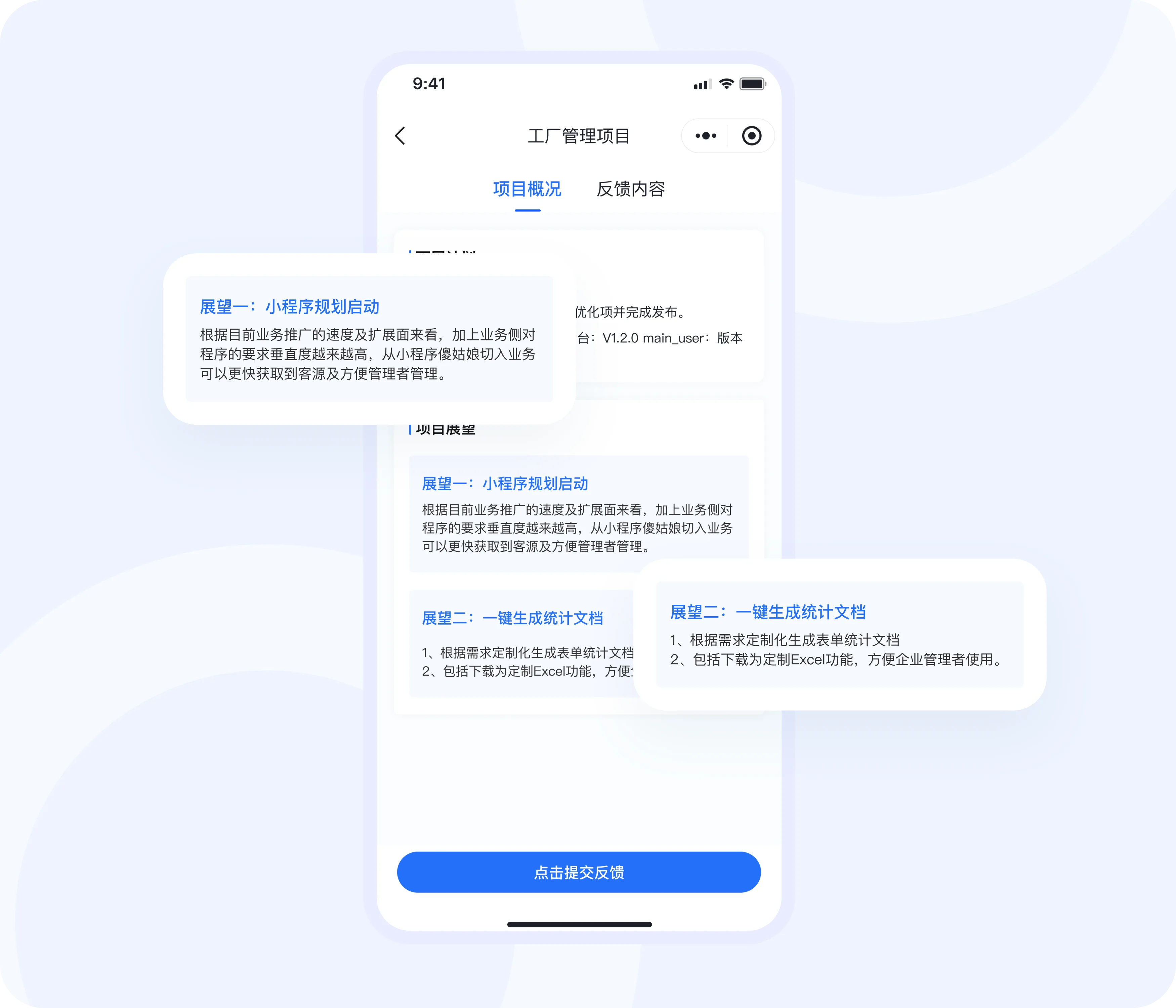 Live project visibility